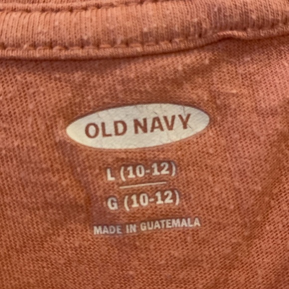 Old Navy Girl’s L (10-12) short sleeve tee - Picture 5 of 7